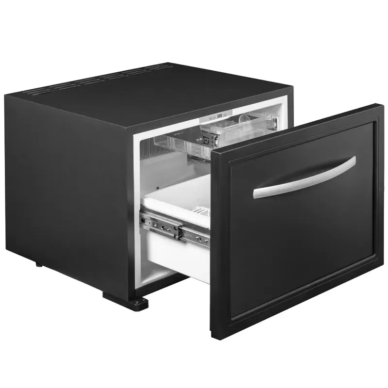 Small Drawer Car Truck RV Hotel Fridge Portable Drawer Absorption Refrigerator Without Compressor