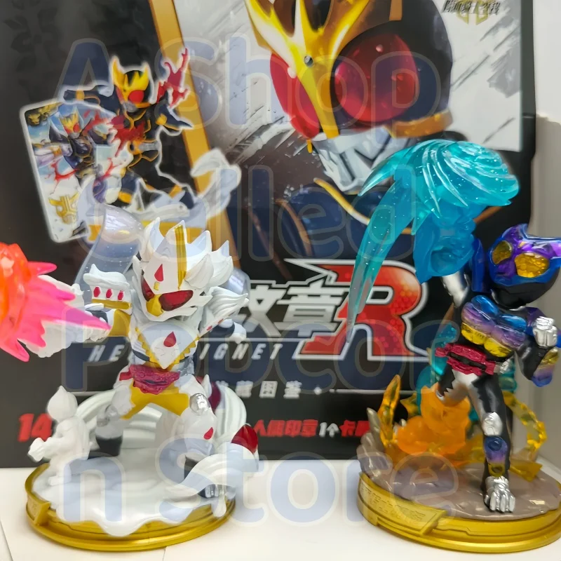

In Stock Original Kayou Hero Emblems Series Kamen Rider Dolls Puppet Seal Collectible Toys Birthday Gift