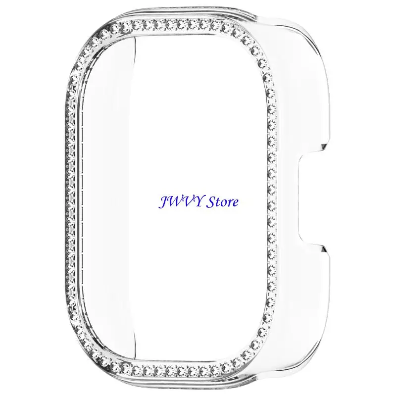 573A Crystal Protective Sleeve Antiscratch Guard Shockproof Semi Enclosed Cover Housing Skin Hollowed Case for Watch 5 Active