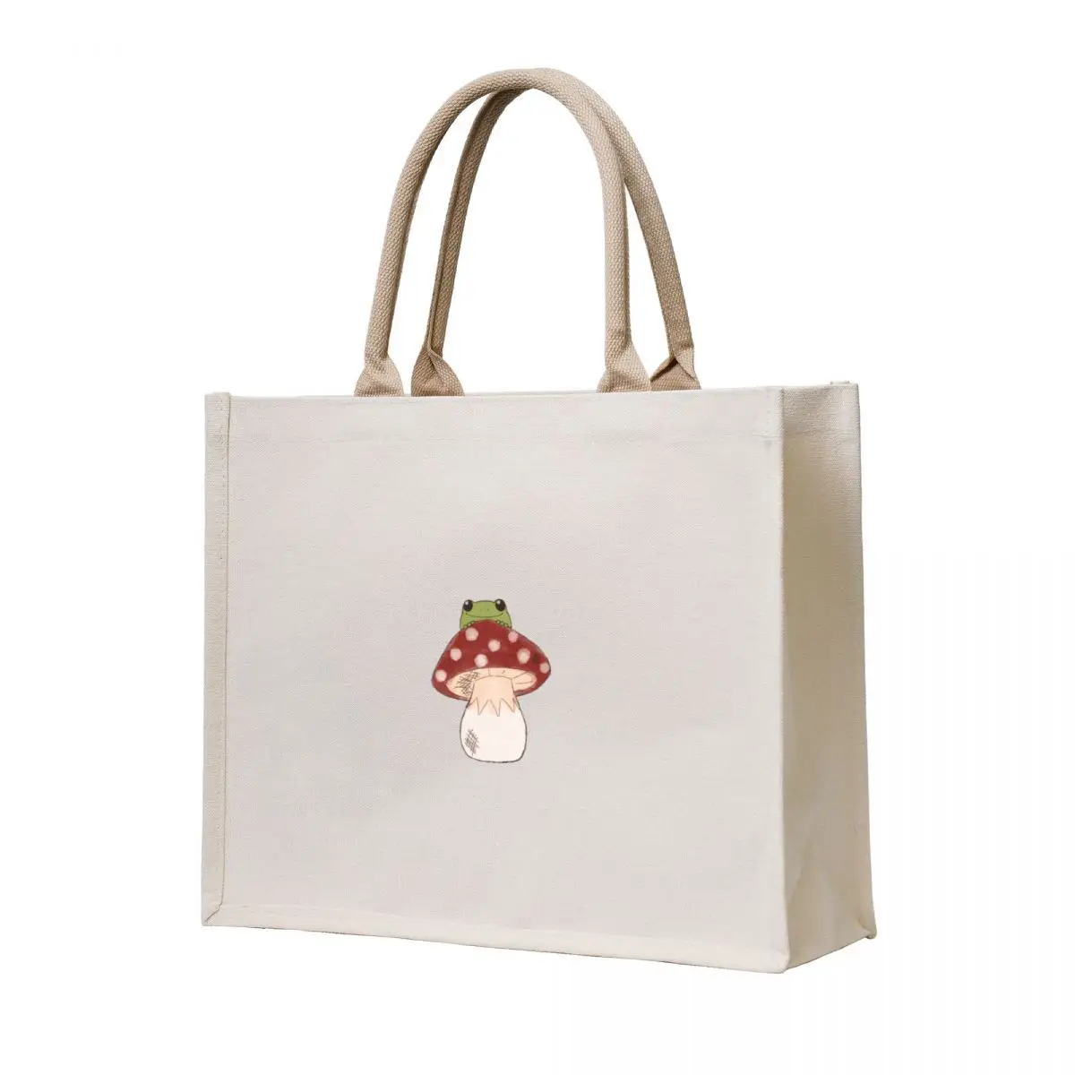 

Toadstool Tote Bag cute pouch bag Women's handbag canvas tote bags