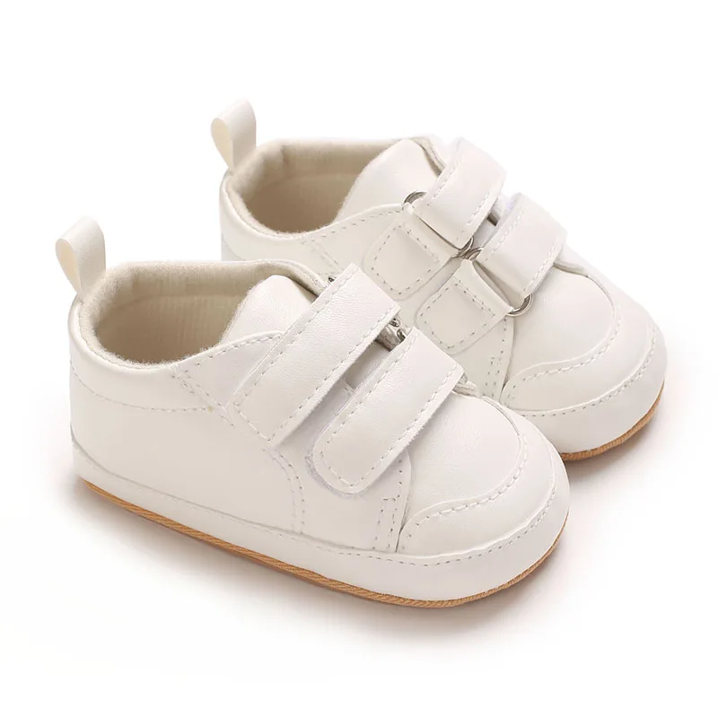 

Spring And Autumn Newborn Sports Shoes Learn To Walk Non Slip And Wear Resistant Rubber Soled Baby Simple Casual Shoes