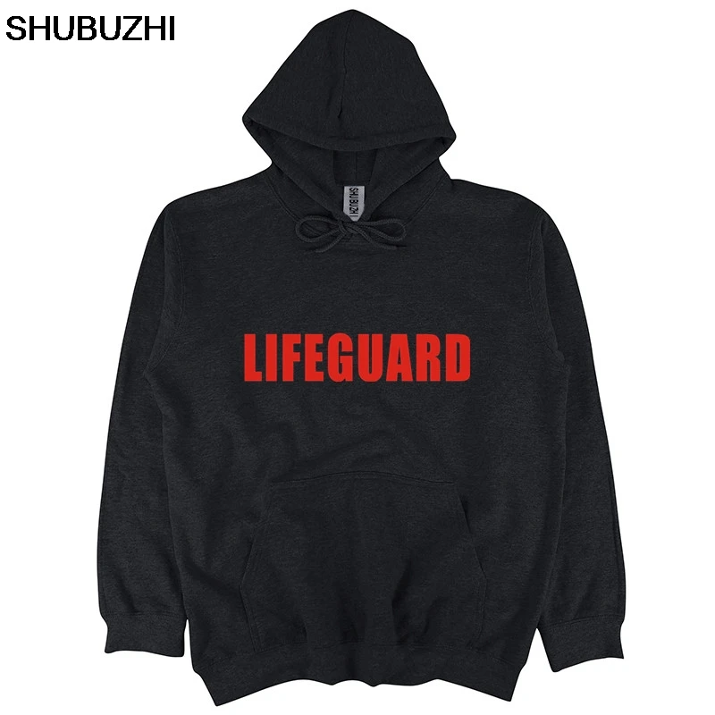 Spring and summer Men's black hoody Lifeguard man hoody Red Life Guard New Unisex sweatshirt euro size sbz180