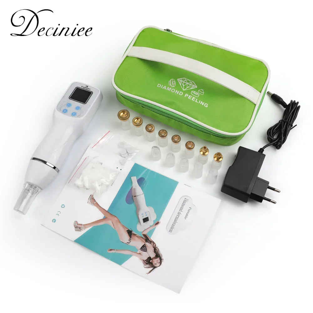 

Diamond Microdermabrasion Face Pore Cleaner Machine Suction Remove Blackhead Scar Acne Diamond Peeling Dermabrasion Exfoliation