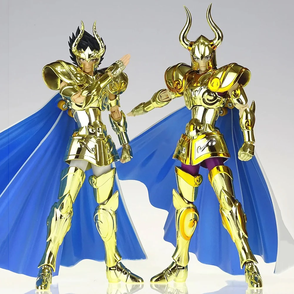 In Stock CS Model Saint Seiya Myth Cloth EX Capricorn Shura Helmet+Mask Anime PVC Knights of the Zodiac Action Figure Model Toys