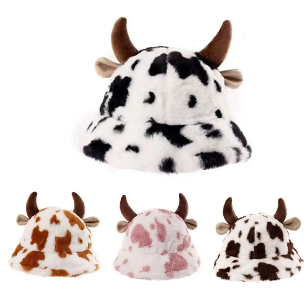 Sombrero de cubo peludo de piel sintética a la moda para mantener el calor, gorro cálido y esponjoso informal, gorro calentador de Hip Hop Unisex para mujer y hombre