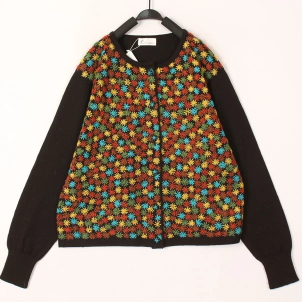 

Sweet Vintage Hook Knit Wool Sweater Hooded Coat Japanese Harajuku Sle Warm Autumn Winter Women's Faion Commute Sle Kni...