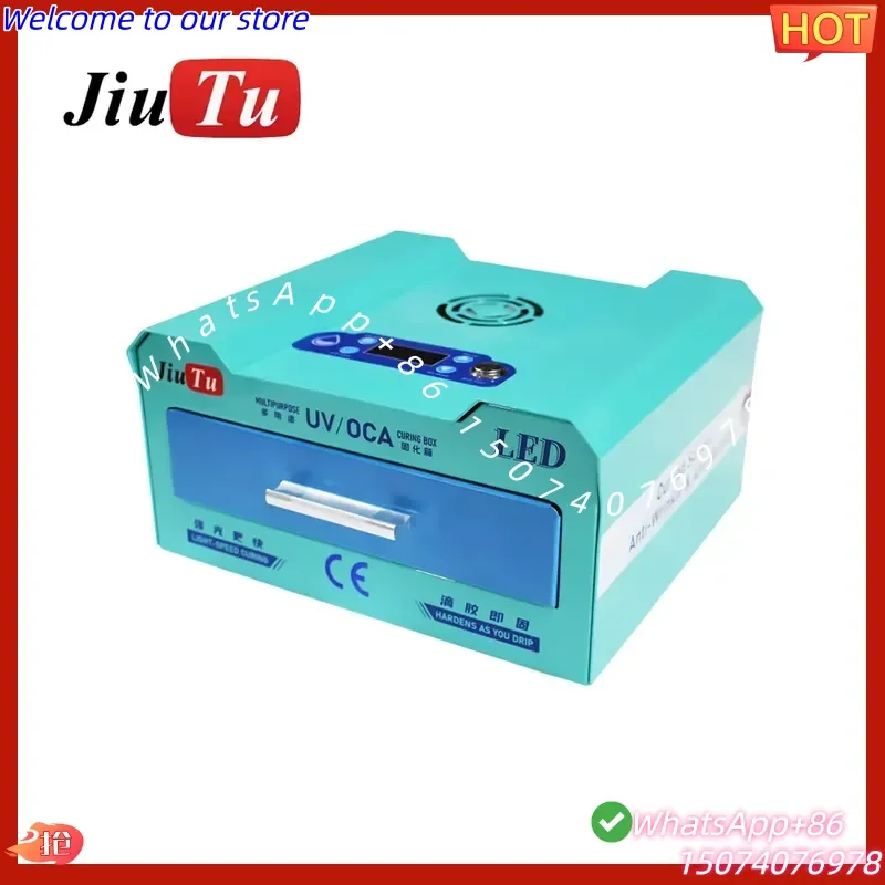 2026 Ultra-Fast Curing Box for Lamination Curing UV Protective Films LED Lamp UV Curing Light Box