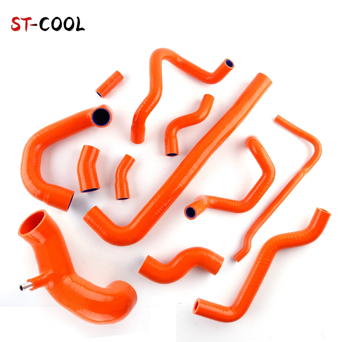 

FOR BMW MINI Cooper / One R50 R52 MK1 For RHD Air Intake Coolant Radiator Silicone Hoses Tubes Kit 12Pcs 10 Colors