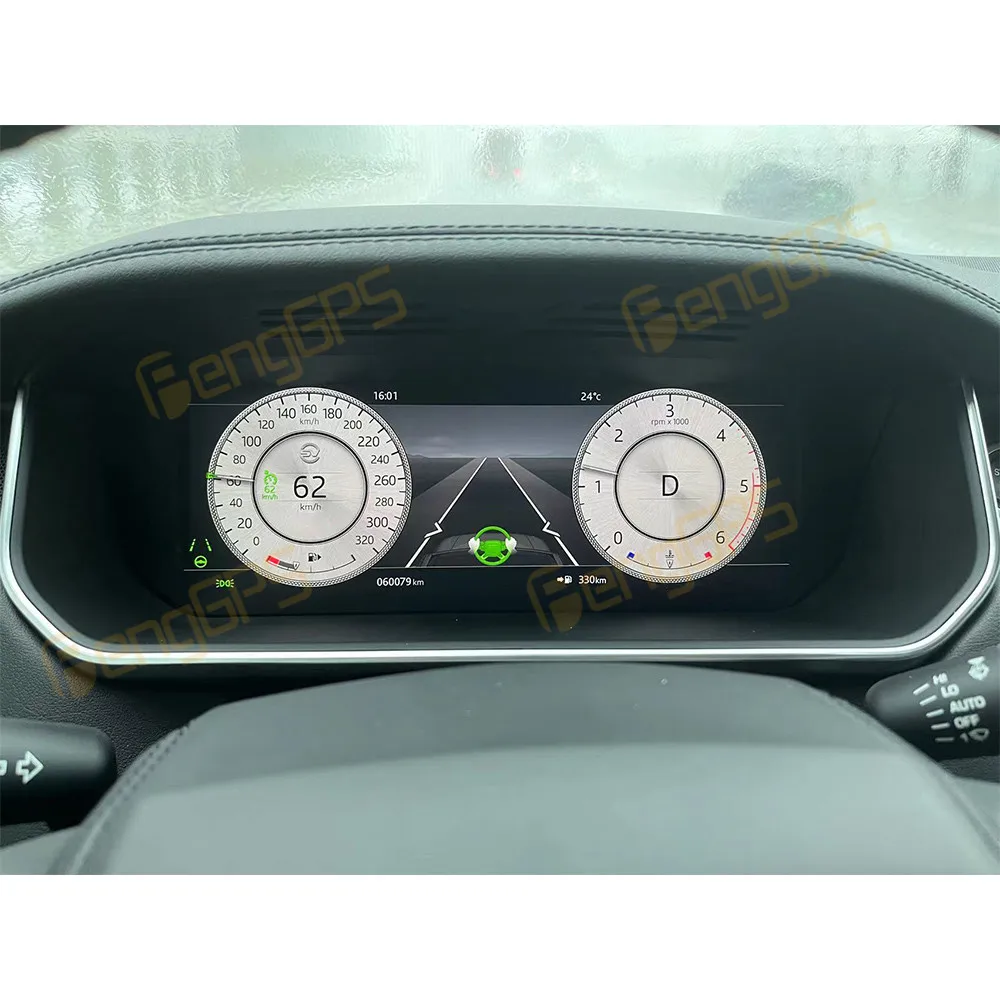 

LCD Dashboard Android Digital Display Panel For Land Rover Range Rover Vogue Sport / Executive Stereo Multimedia Player GPS Navi