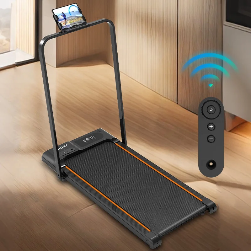 Best Selling Treadmill Flat Walking Pad Under Desk for Home LED Display Capacity 3 in 1 Portable Treadmill