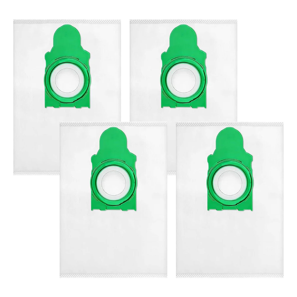 For SEBO Airbelt E1 8300AM Dust Bags For Household Cleaning Green white 99.97 Percent Filtration Tear-resistant Material