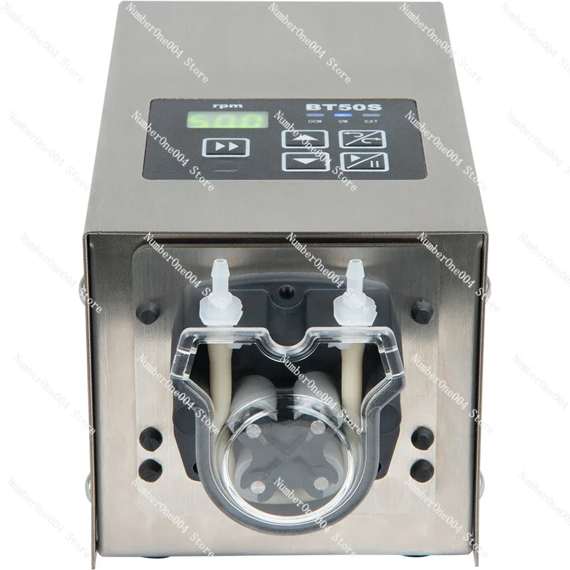 

Intelligent Peristaltic Pump Small Food Grade Quasi-small Flow Pump 220v DC Experimental Constant Current Pump BT50S