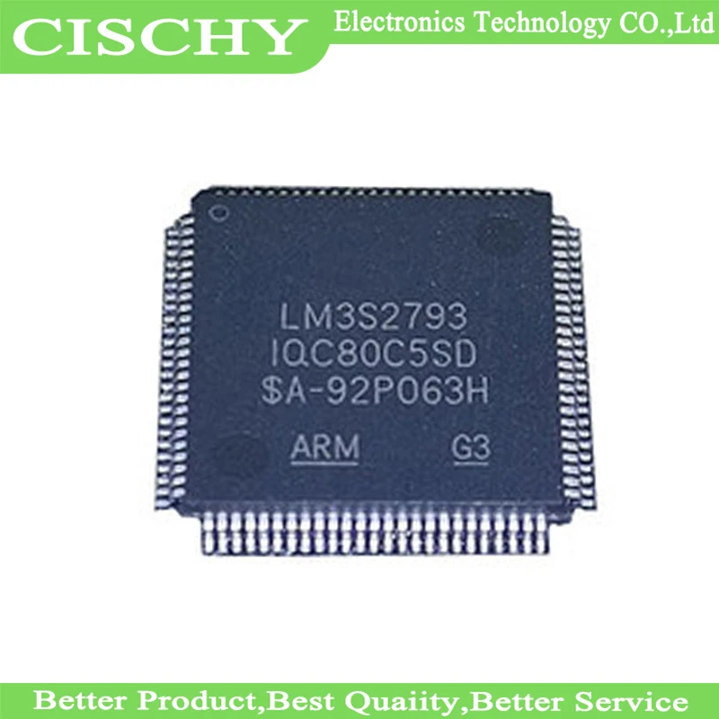 

5 шт./лот LM3S2793-IQC80-C5 QFP-100 LM3S2793 LM3S2793-IQC80 QFP100