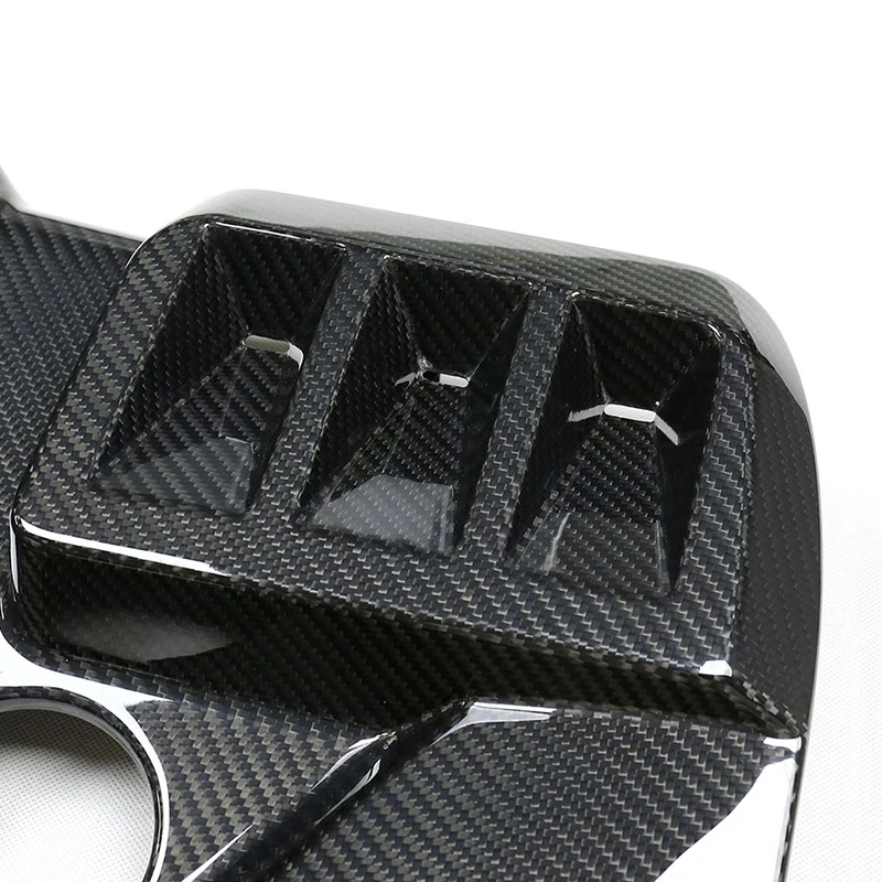 MP Style 100% Dry Carbon Fiber Engine Cover for  G80 G82 G83 M3 M4 20212022 2023 Interior Engine Cover