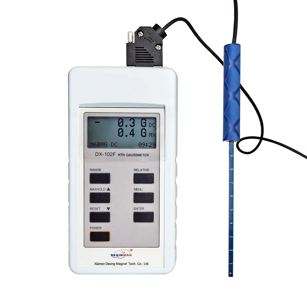 

DX-102F 0-30000 Gs Portable Digital Gauss Meter Gaussmeter For AC And DC Magnetic Field Testing