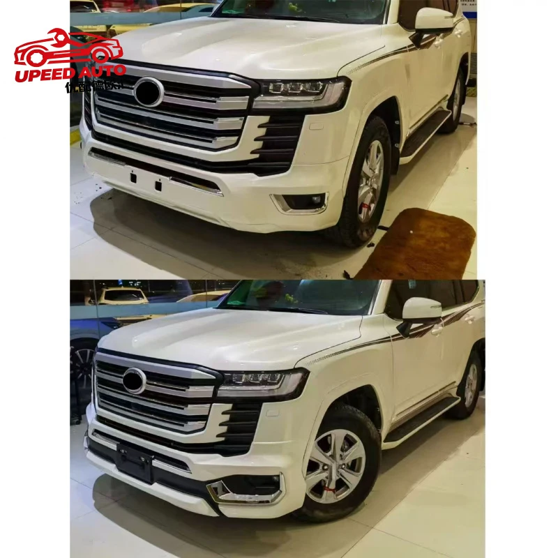 Suitable for 22-25 model Land Cruiser LC300 low-end to high-end modification, front and rear bumper surround, low-profile high-s