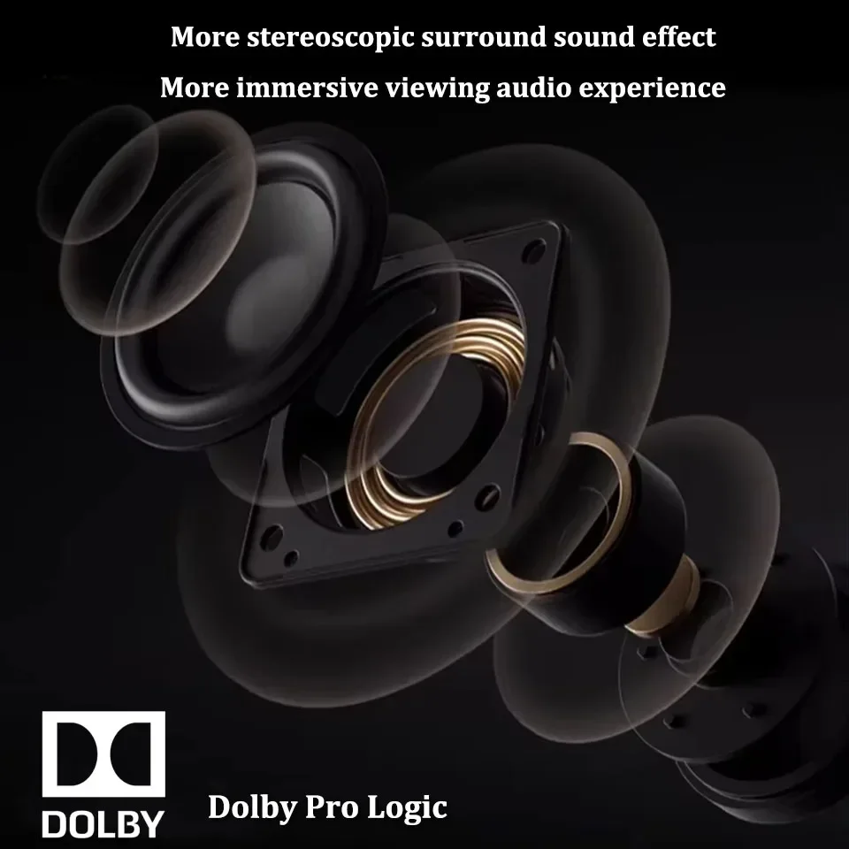 2025 KaiAqua جهاز عرض بتركيز تلقائي كامل HD 1080P جهاز عرض خارجي واي فاي جهاز عرض محمول تلفزيون صغير LED مسرح منزلي