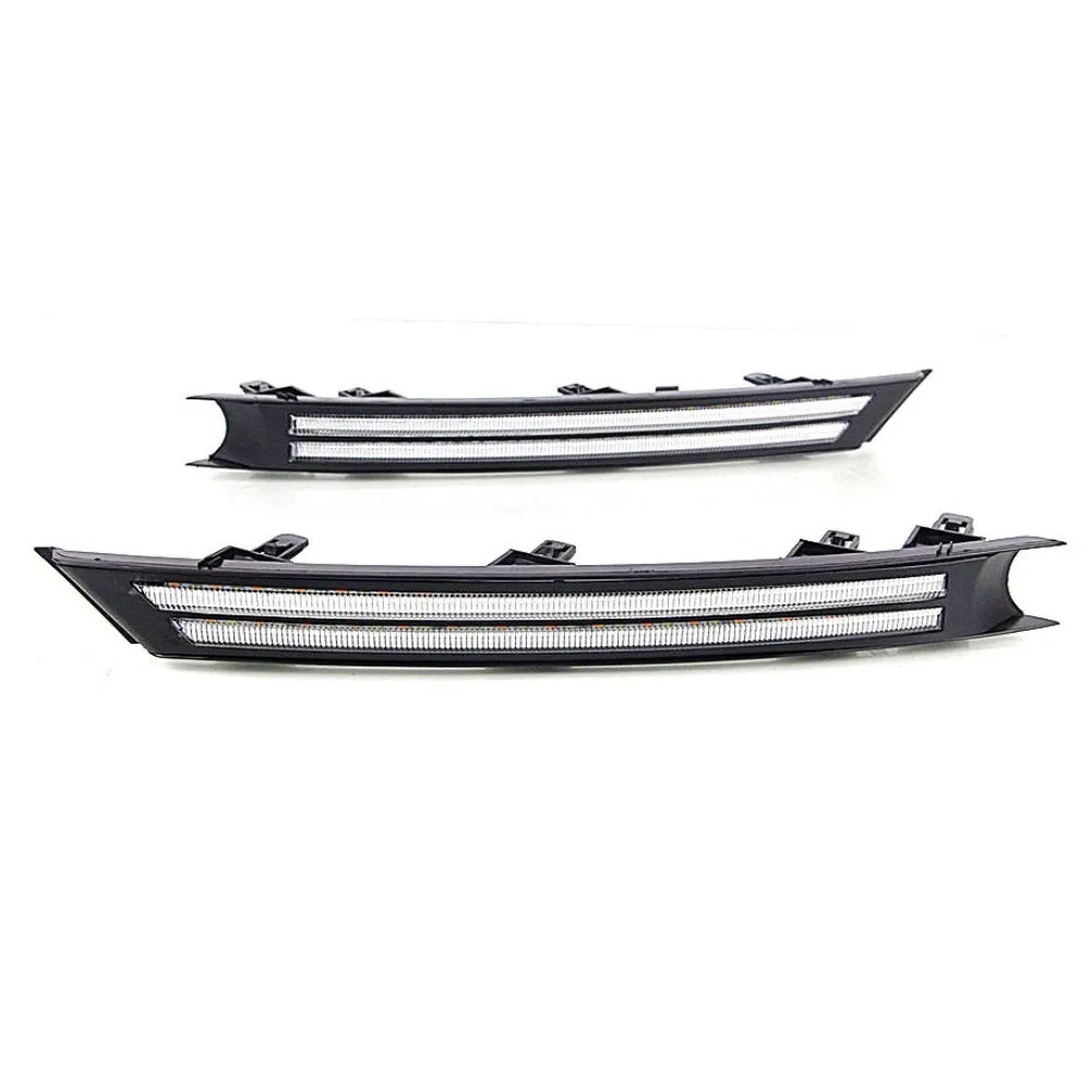 

Дневные ходовые огни July King для Mazda CX-5 CX-8 2017-2021, светодиодные 6000K LED DRL + желтые динамические поворотники