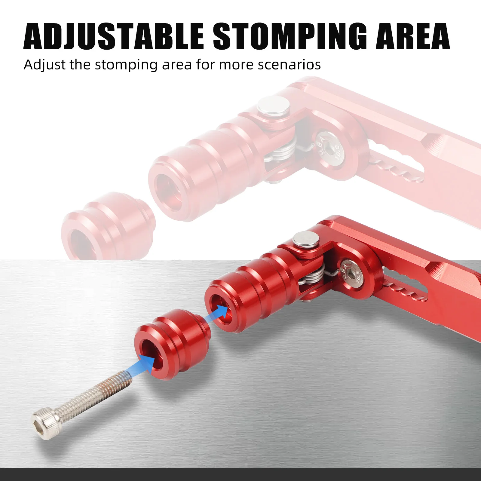 YAMAHA YFZ450R 용 알루미늄 ATV 시프트 레버 페달 YAMAHA YFZ450R 450RSE 2009-2025 YFZ450X 2010-2011 18P-18110-00-00 용 NICECNC