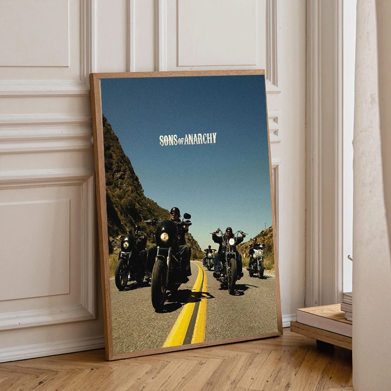 Pulp Fiction Seven Sons of Anarchy Before Sunrise Classic Movie Posters Canvas Paintings Print Wall Art Home Decor Cuadros