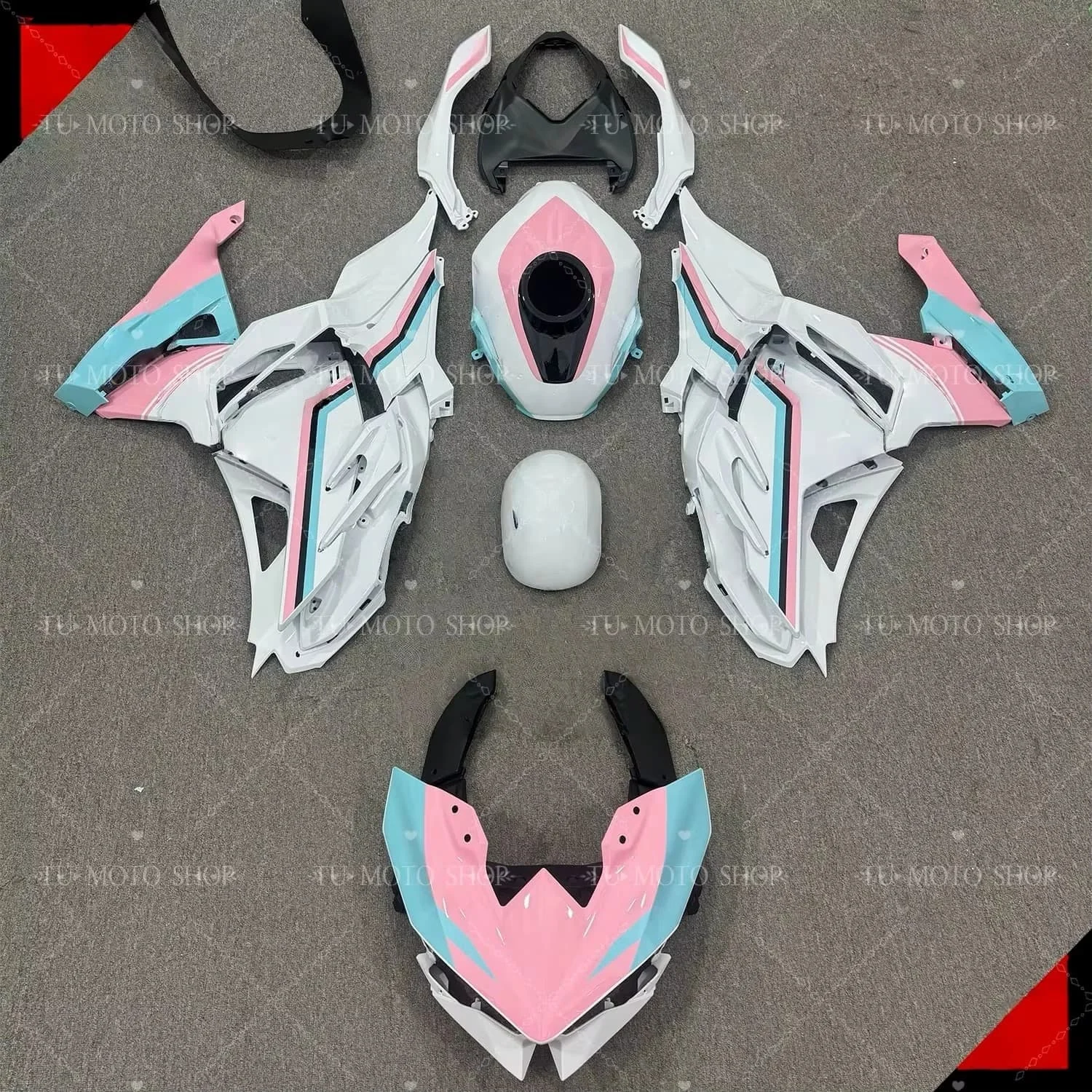 Suitable for Kawasaki Ninja 500 NINJA500 full body shell, motorcycle fairing, mudguard, car panel, and protective plate