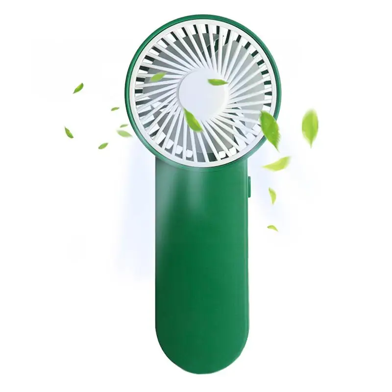 

Portable Handheld Fan Mini Battery-Powered Personal Fan Portable Personal Handheld Fan Cute Silent Cooling Fan For Traveling