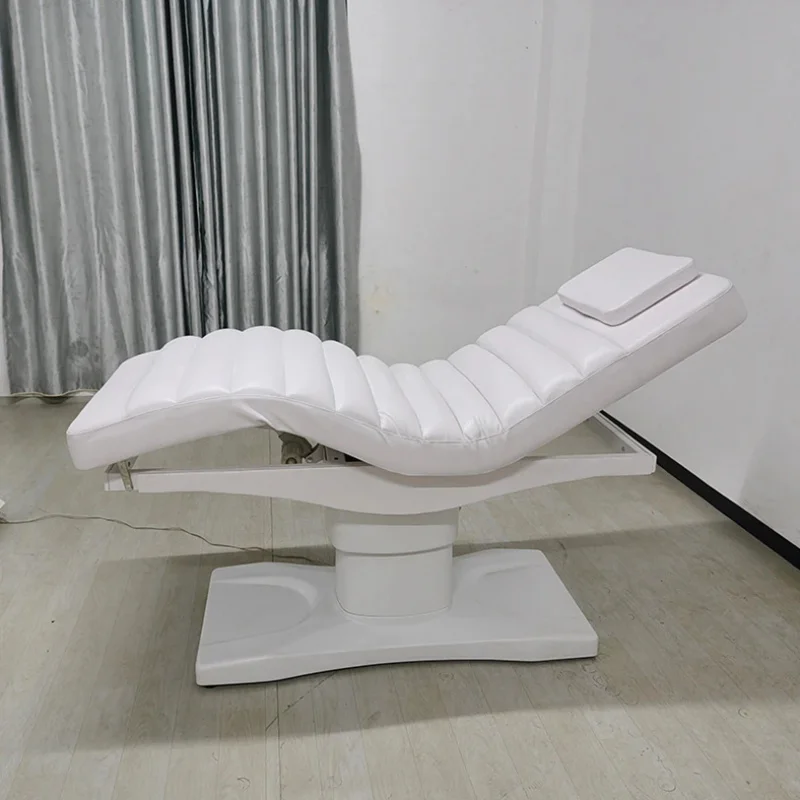 Modern White Beauty Salon Furniture 3 Motor Spa Bed Luxury Massage Table Spa Bed Sale
