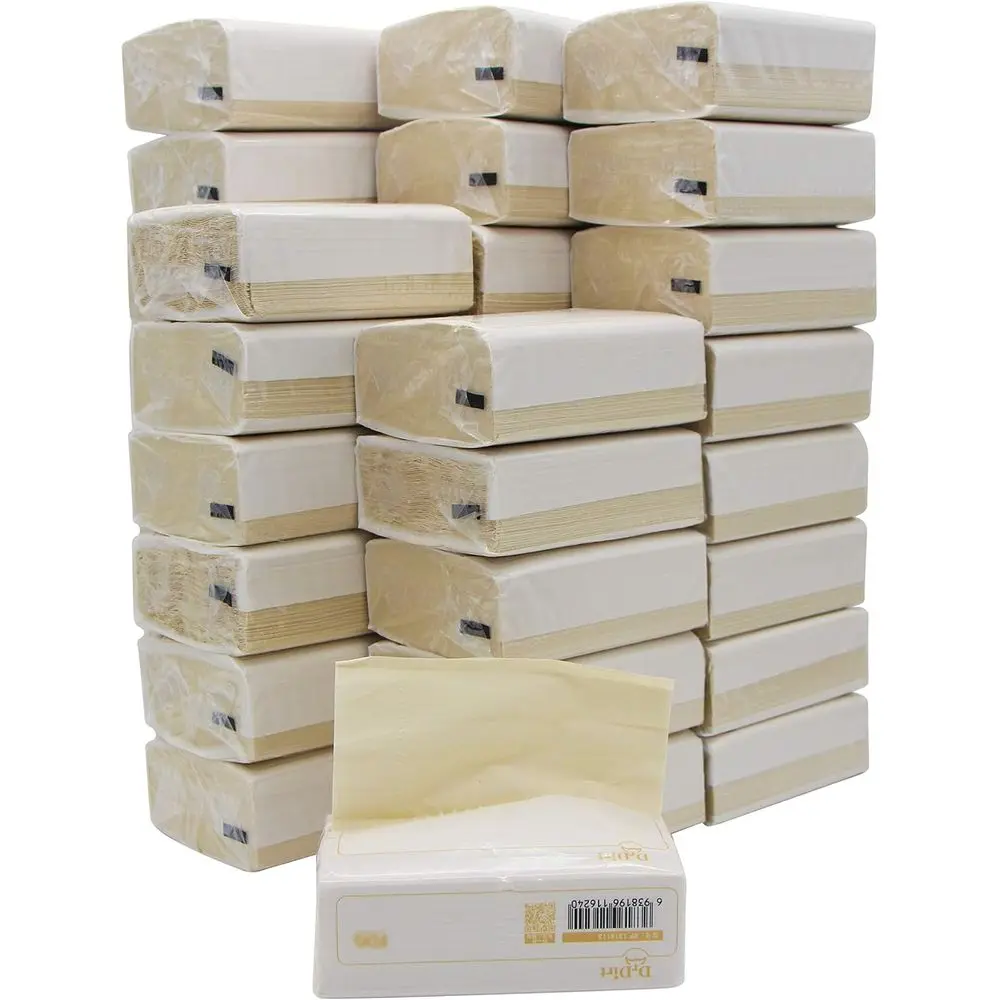 

Unscented Bamboo Travel Tissue Packs, 3 Ply, 110 Sheets, 36 Mini Packs in Bulk
