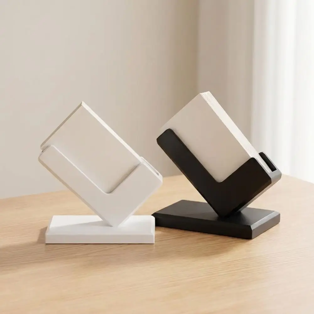 Industrial Style Business Card Storage Rack Plastic 3D Printing Business Card Holder Funny Stable Card Display Stand