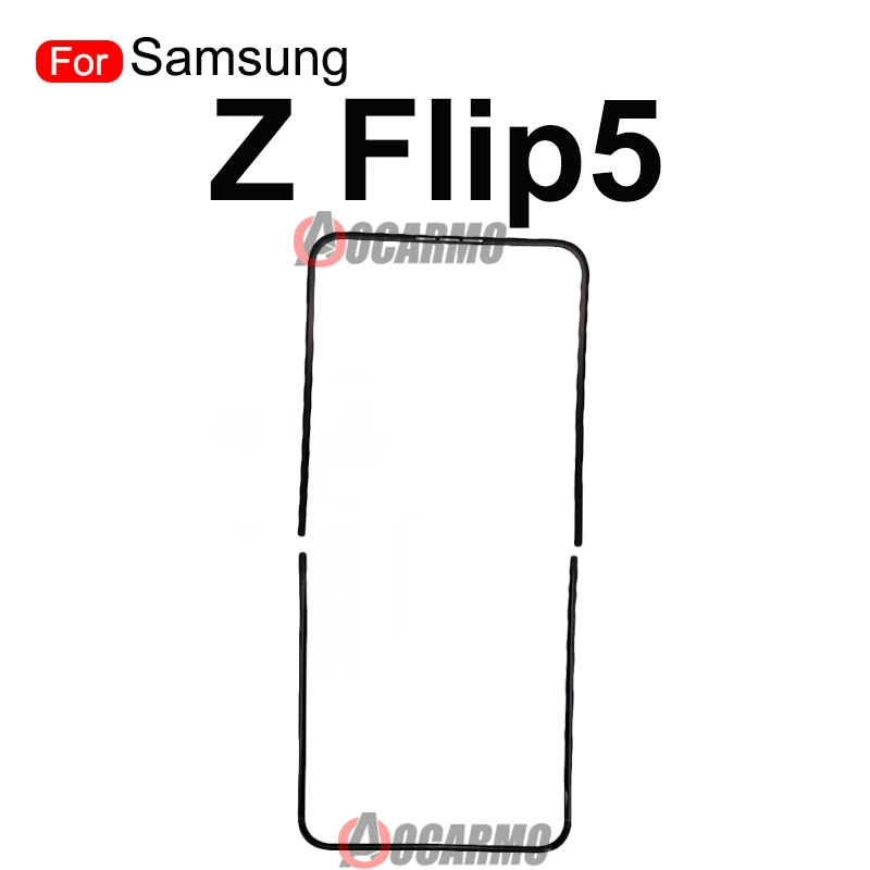 For Samsung Galaxy Z Flip3 Flip 4 5 Z Flip5 Front Screen Stand Middle Bezel Frame LCD Display Bracket Plastic Hoder Replacement