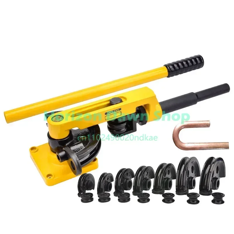 SWG-25S pipe bending machine manual  bending tool iron  copper /steel /aluminumbender U-shaped bending machine. BB