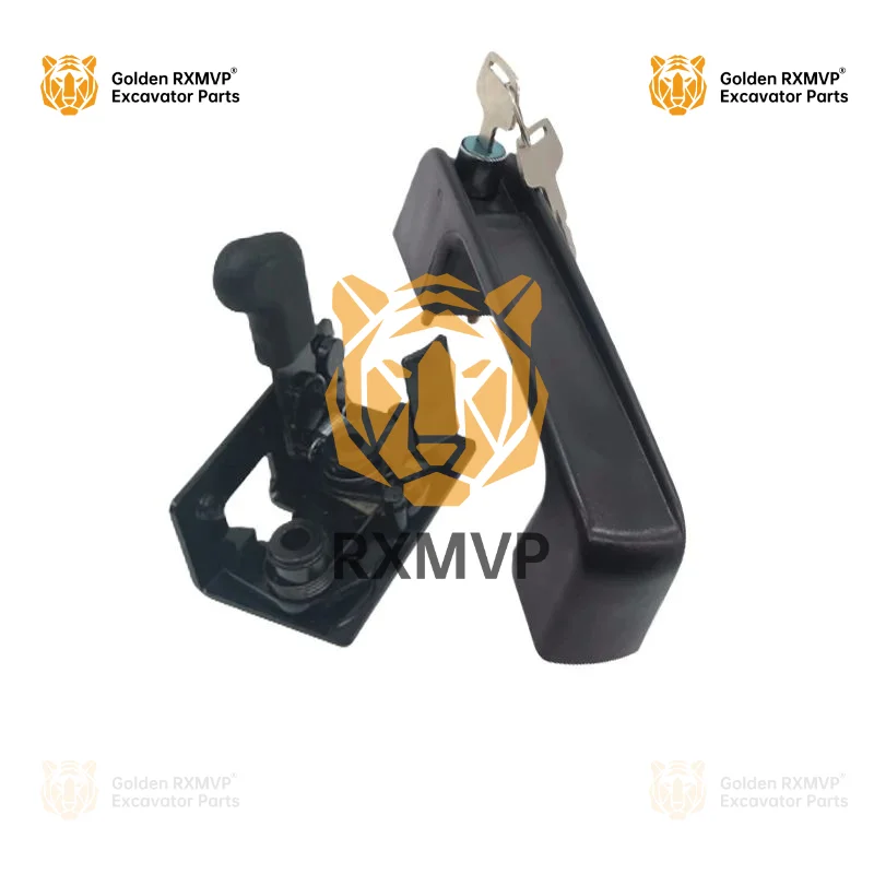 For Foton Lovol FR 60 65 85 XCMG 60 New Driver's Cabin Door Lock Outer Handle Lock Block Excavator Accessories