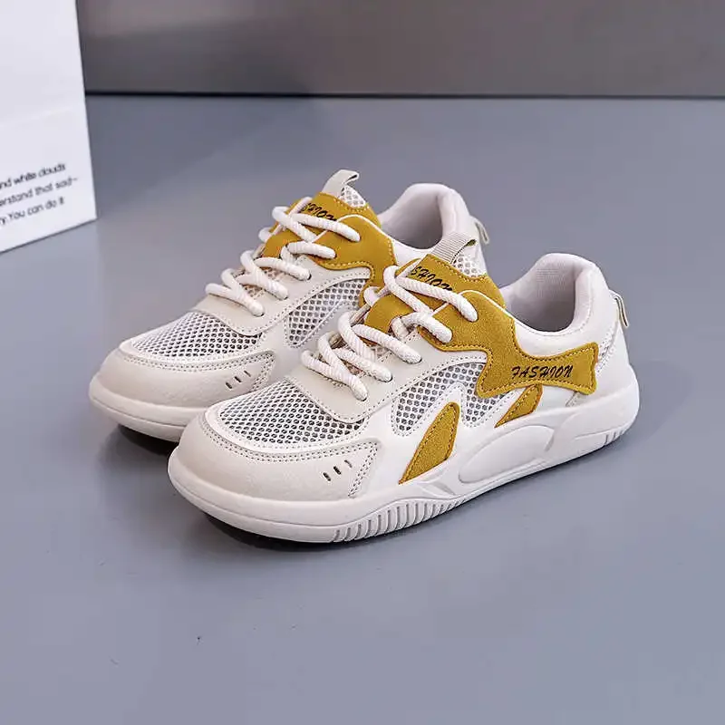 

Summer Round Toe Woman Shoes 36 Skateboarding White Sneakers Vulcanized Tennis Sport Runner League Basket Baskettes Holiday