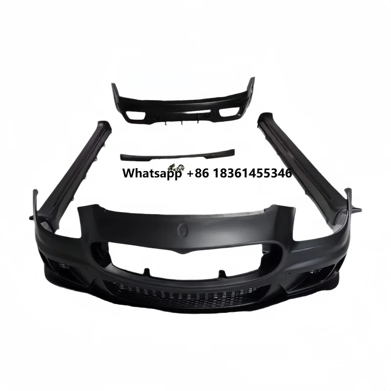

For the 04-12 Model of Quattroporte the WALD Resin Body Kit Including Front and Rear Bumpers and Side Skirts Suitable