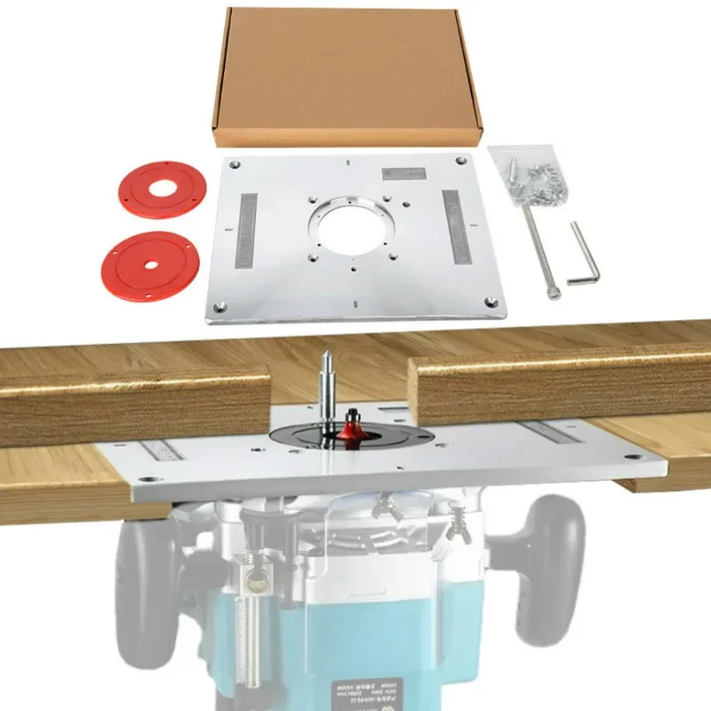 Multifunctional Board for Router Tools Carpentry Machinery Benches Table  Insert  Engraving