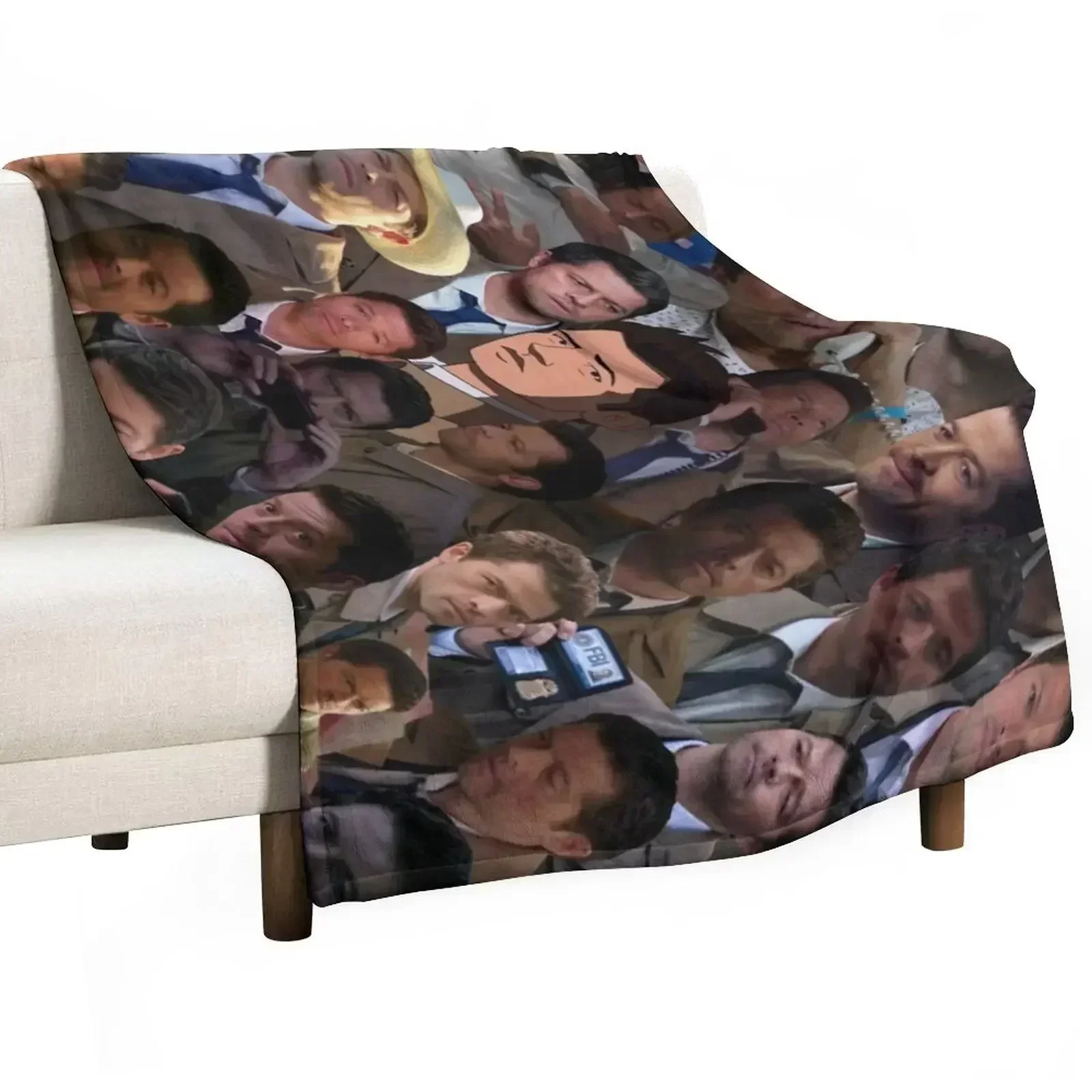 

Castiel Collage Blanket Throw Blanket Furrys valentine gift ideas Blankets