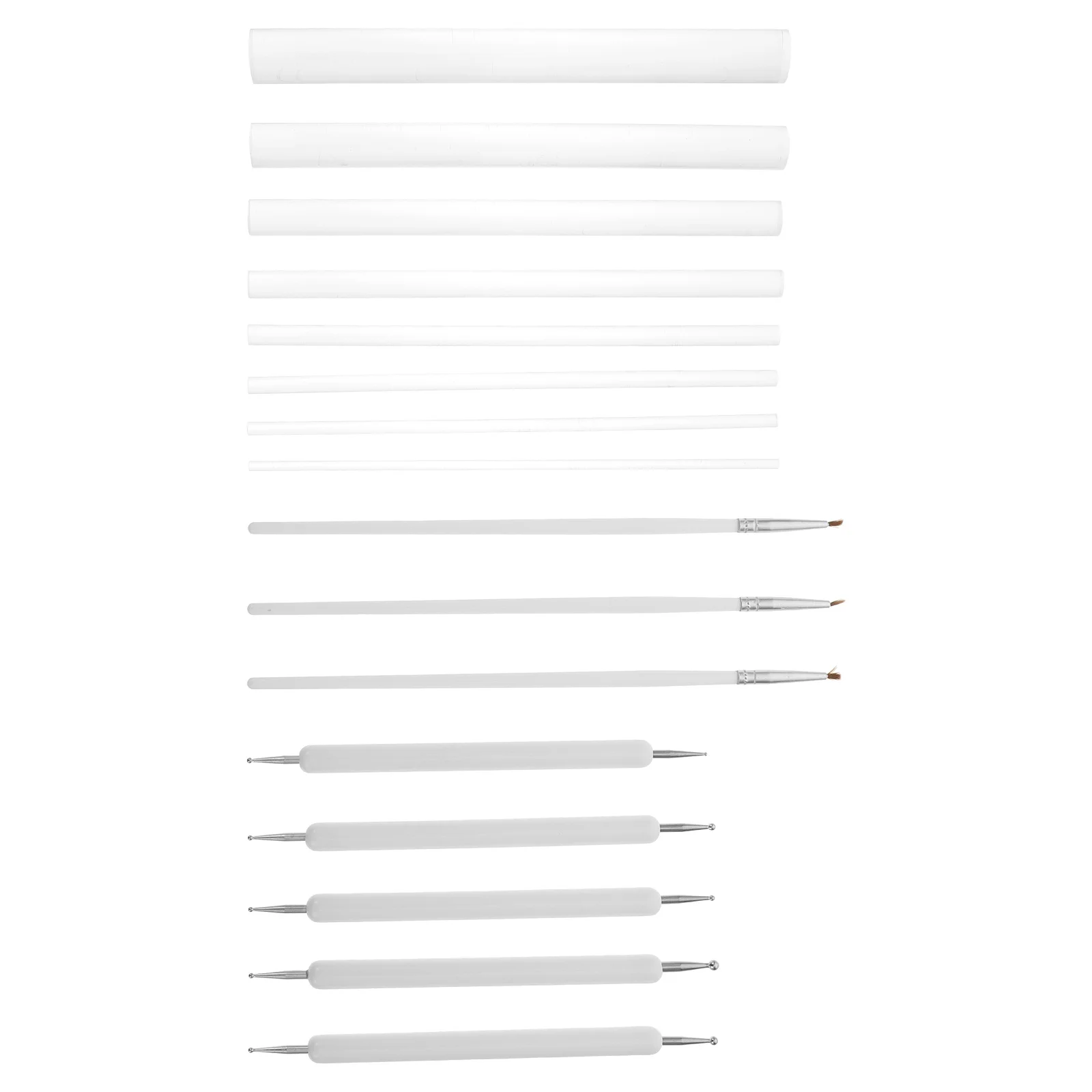 

1Set Mandala Dotting Tools Double-Ended Dotting Pens Clear Acrylic Rods for DIY Mandala Art on Stones Paper Canvas Painting