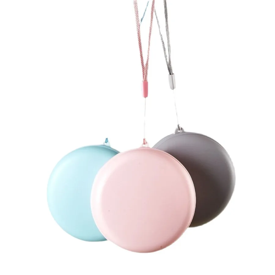 2026 New Macaron Folding Silicone Water Cup Food Grade High Temperature Resistant Portable Mouthwash Cup Outdoor Travel Retractable Compression Cup 1PC