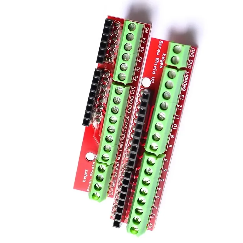 1~50Pcs Screw Shield V2 Terminal Expansion Board with Dual Matching is Suitable for ArduinoUNO-R3 Expansion