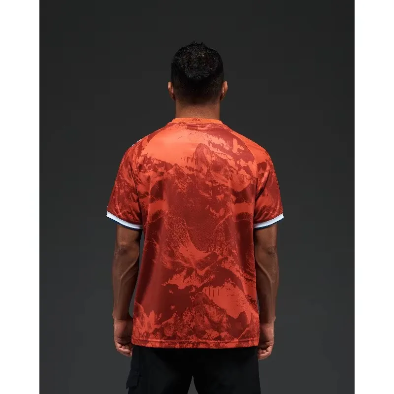 Supporting World Football Events, Iceland's Creative Concept Jersey, Summer Jersey Designed for Solo Use, 3D Printed