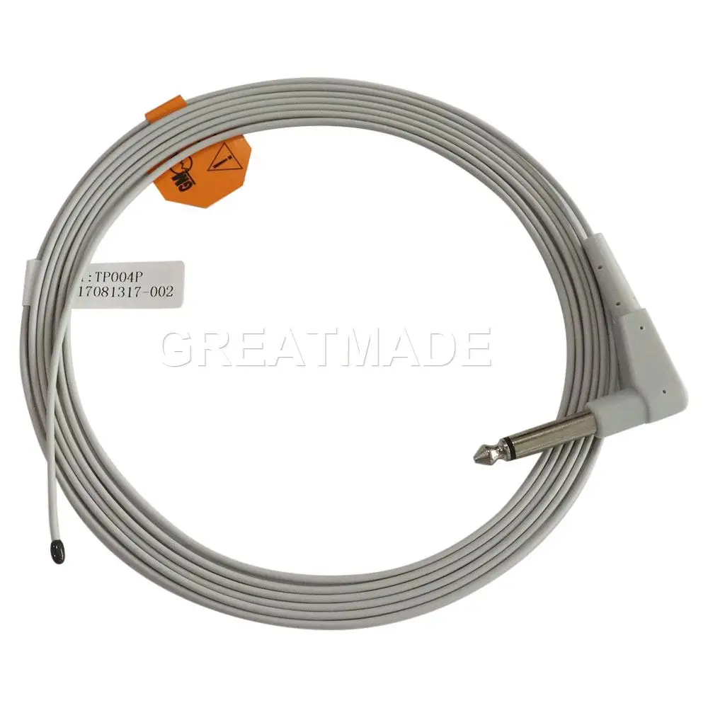 YSI 400 Series 10K Skin Temperature Sensor Reusable Medical Temperature Probe for Adult