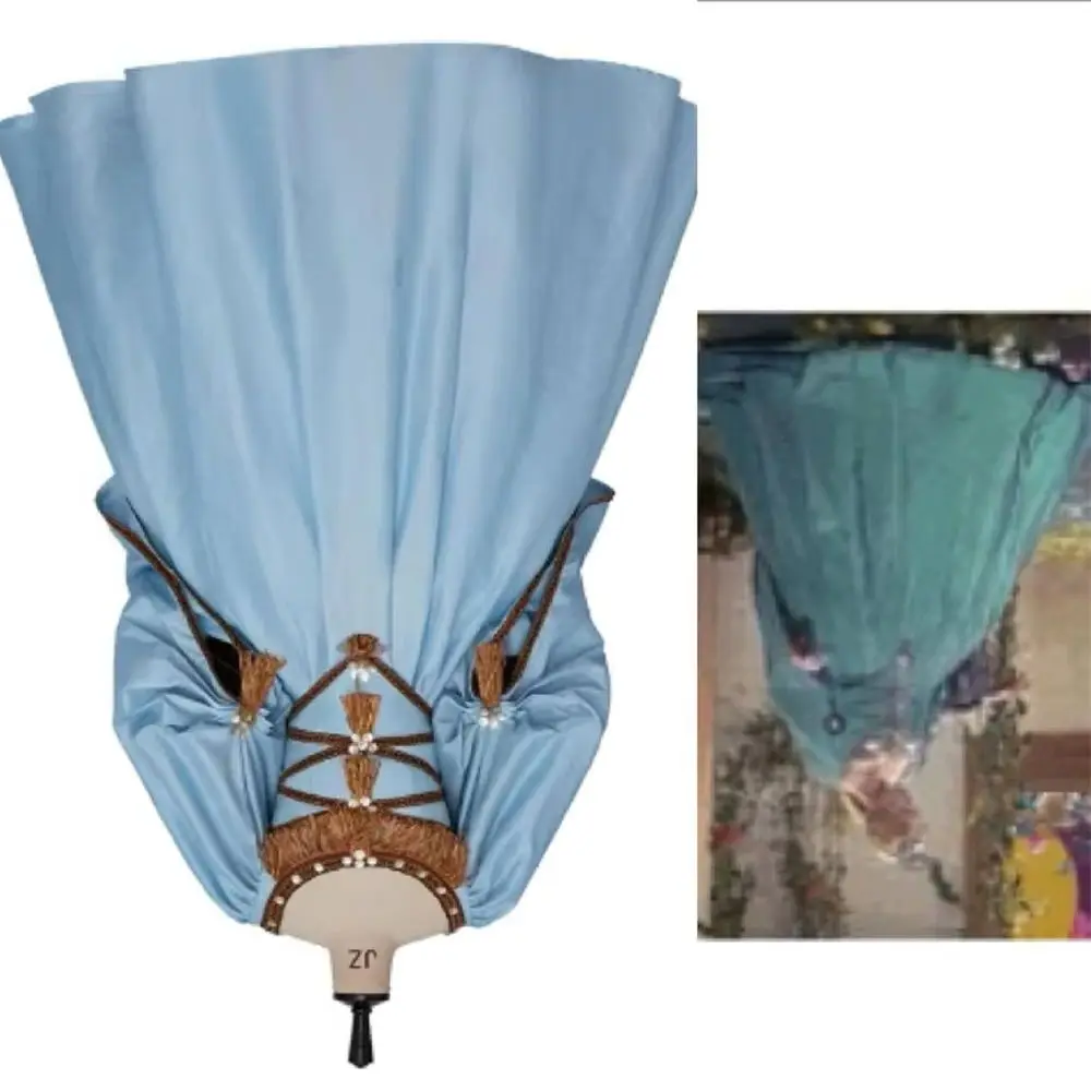 

Movie Peau D'ane Princess Cosplay Costume Donkey Skin Blue Royal Rococo Baroque Party Ball Gown Custom Made