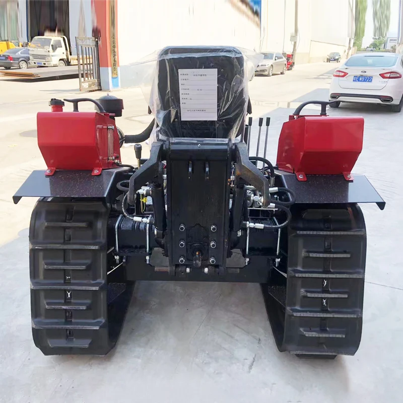 

Индивидуальный сельскохозяйственный гусеничный трактор мощностью 60 л.с., многофункциональный мини-культиватор, модернизированный роторный культиватор и гусеничный культиватор