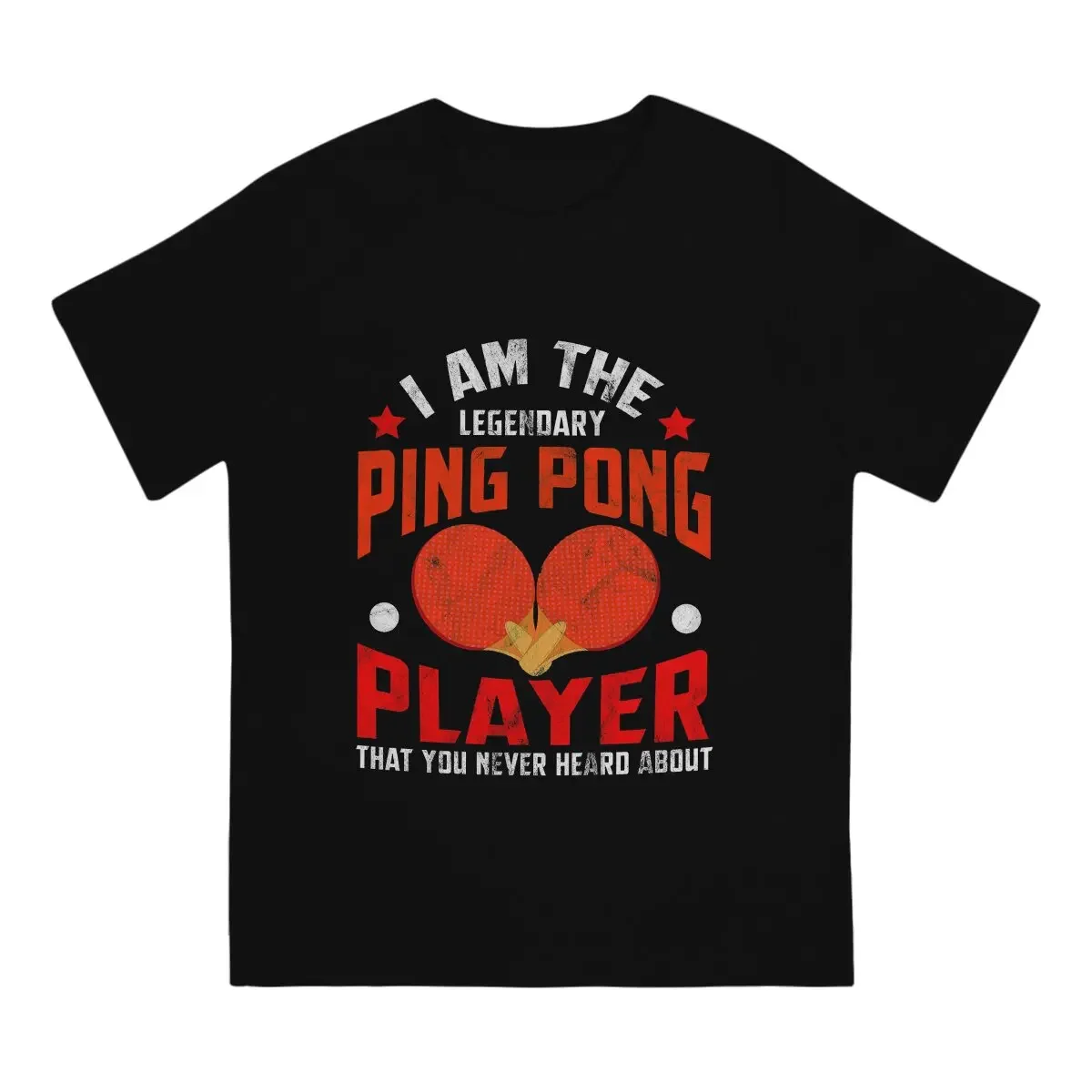 Table Tennis Newest TShirt for Men Serve Round Neck Pure Cotton T Shirt Distinctive Gift Clothes Streetwear