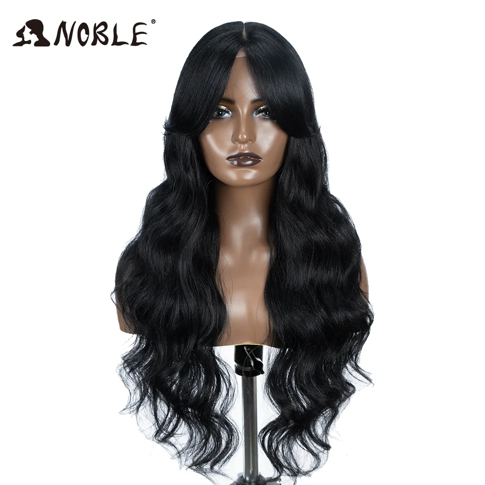 Noble Water Wave, synthetische Perücke mit Spitze vorne, 28 Zoll, braune Perücke, Perücke mit Spitze vorne, Ombré-Blond, Cosplay-Perücken für Damen, Perücke mit Spitze vorne. – Detail 9
