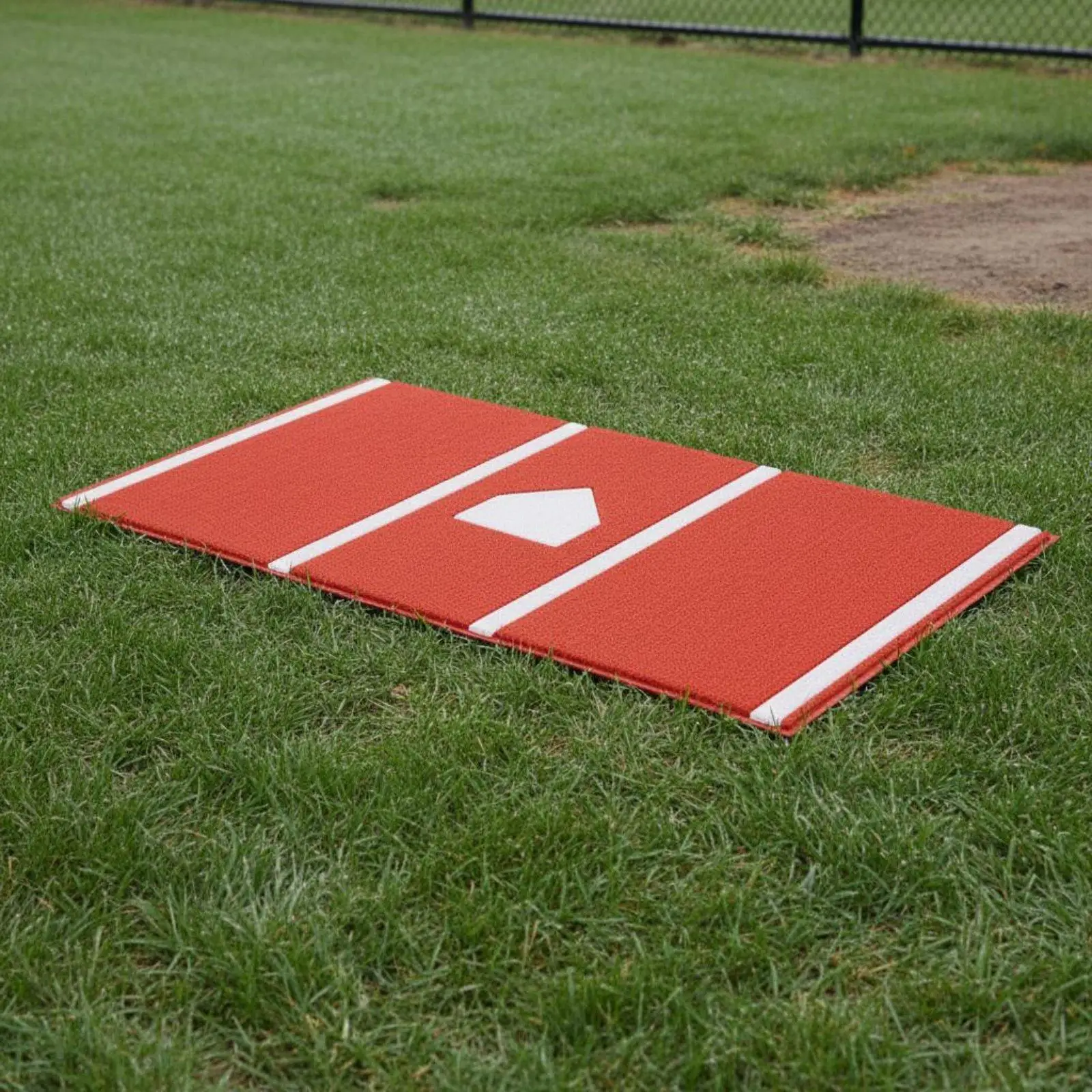 Baseball Training Surface Pitching Pad for Batting Practice with Stitched EVA PP Material for Athletic Accuracy Workouts