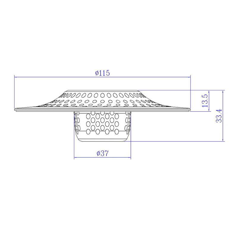 HOT Drain Hair Catcher Tub Drain Protector Strainer, Bathtub Shower Drain Hair Trap/Stopper, Tub Drain Hair Catcher