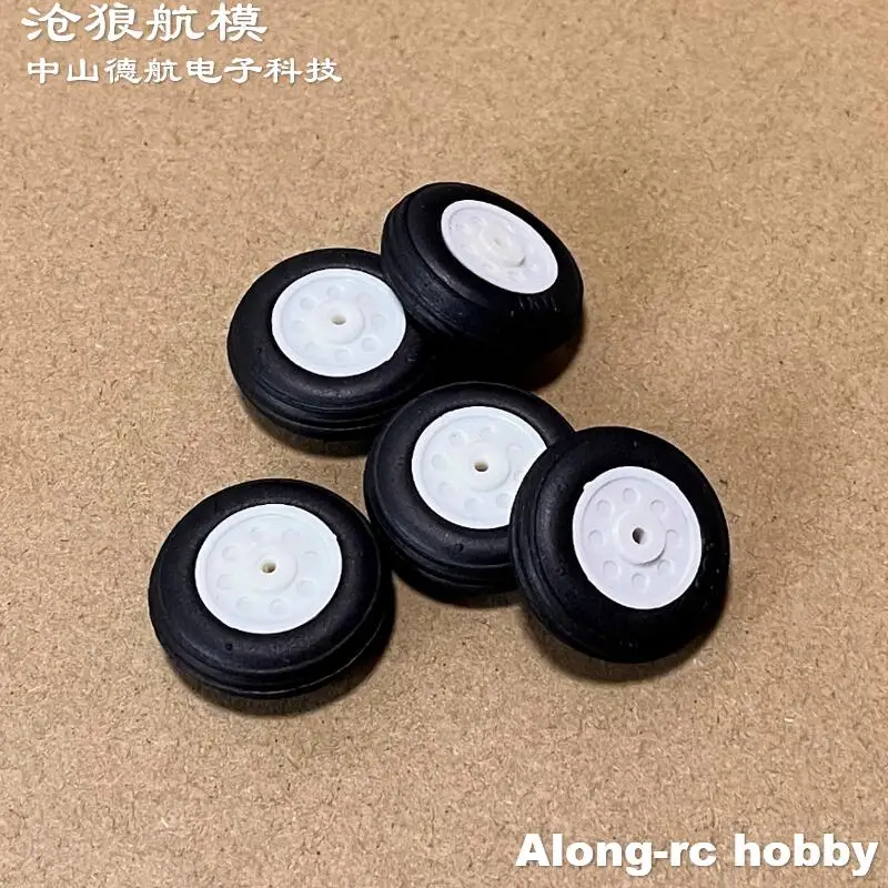 Pièce de rechange pour modèle d'avion RC, roue en PU 31mm 36mm 44mm 25mm, roues (1.25 "1.5" 1.75 1.0 pouces) pour train d'atterrissage, bricolage