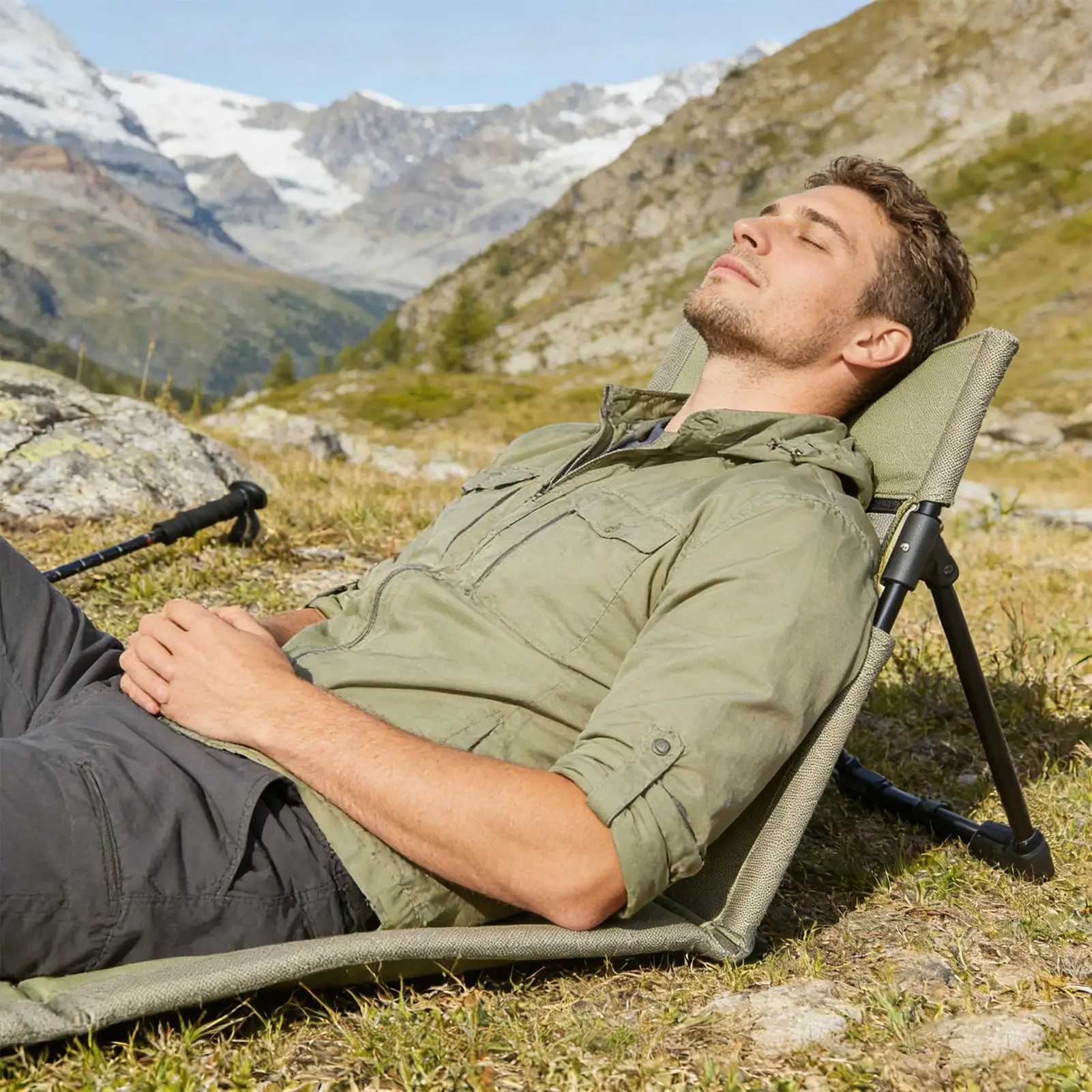 ラウンジビーチチェア折りたたみマットシートラウンジ通気性のあるプールサイドチェア大人子供家族用プールサイド屋外芝生キャンプ用