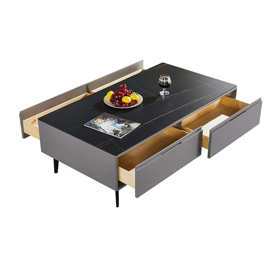 

Современный журнальный столик из нержавеющей стали, традиционные кофейные стулья и набор столов